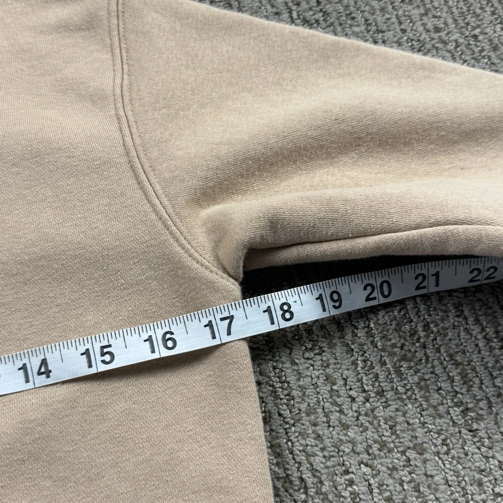 Nike Youth L 12-13 Air Jordan Pullover Hoodie Sweatshirt Light Brown Tan